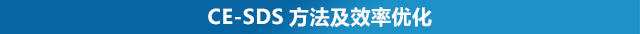 CE-SDS方法及效率优化