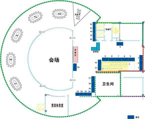 (五)、展位分布图