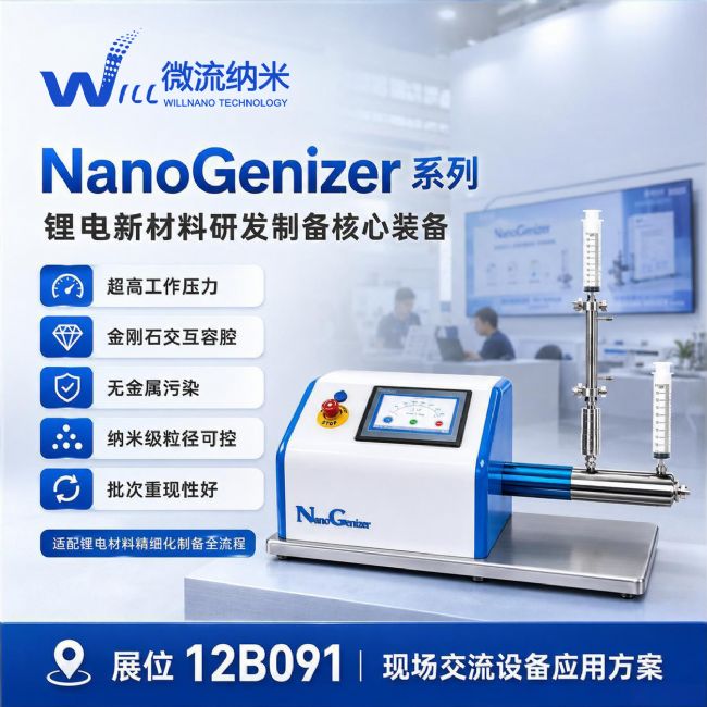 ΢���������� CIBF2026  NanoGenizerϵ��΢�������ʻ�����