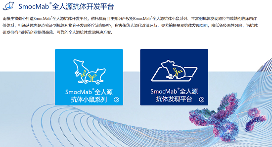 南模生物SmocMab全人源抗体开发平台